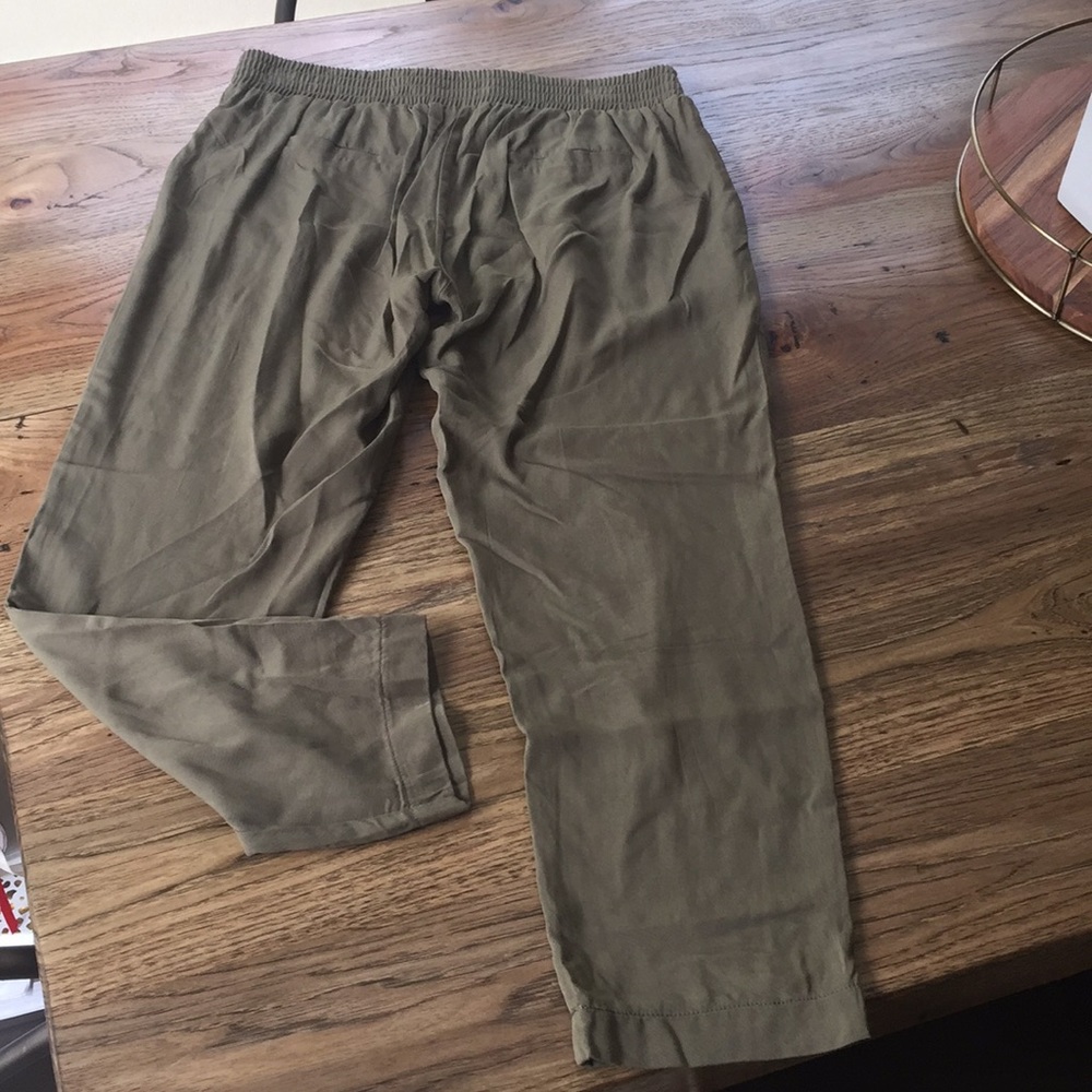 Green Soft Trouser Pants